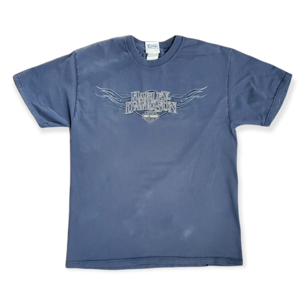 *SOLD* Harley Davidson Flames Tshirt - Picture 3 of 10